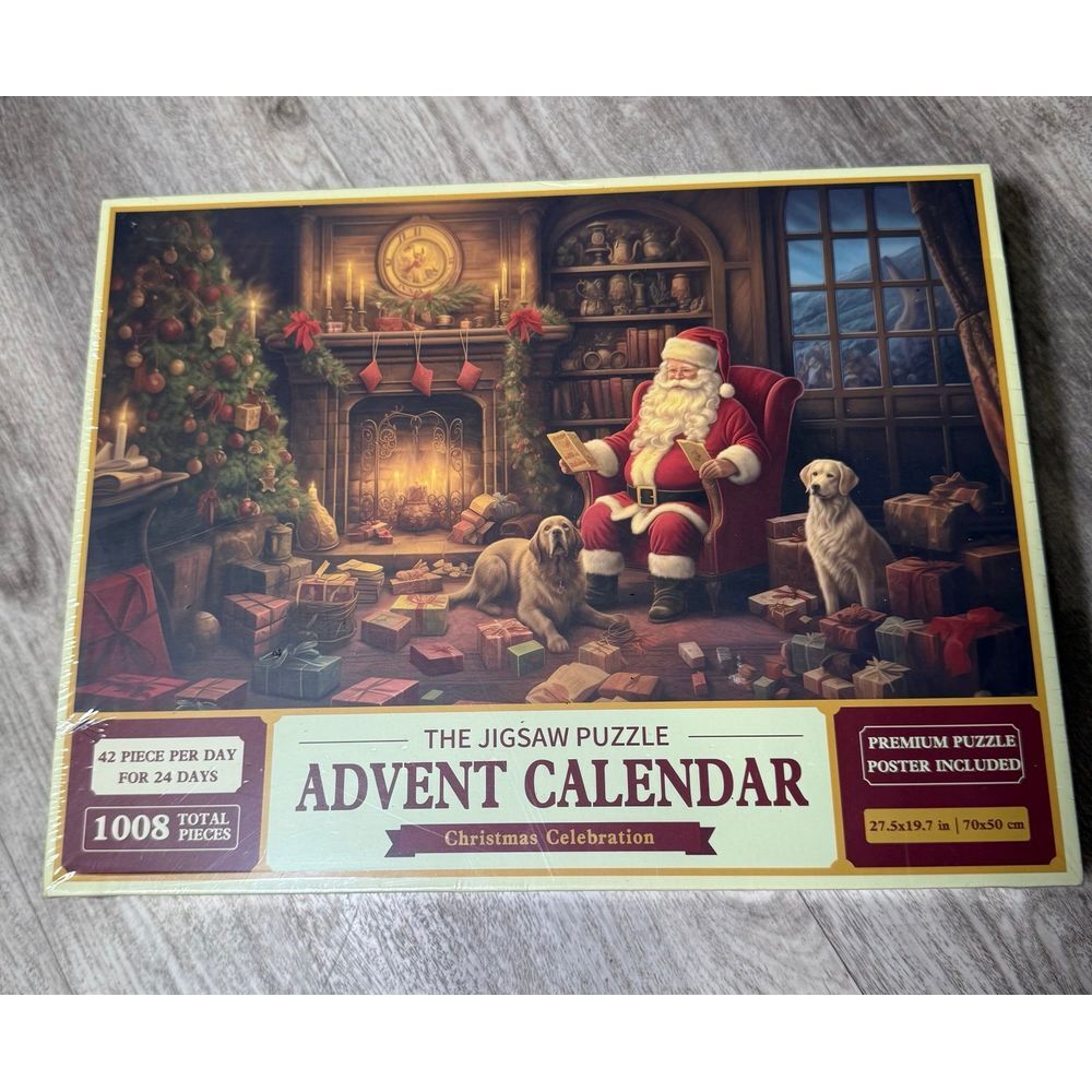 Santa Claus jigsaw puzzle‎ 1008 piece puzzle Christmas advent